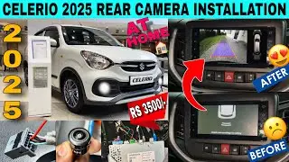 Celerio 2025 Rear Camera Installation 📸 celerio top model 2025 🔥#celerio #rearcamera #celerio2023 