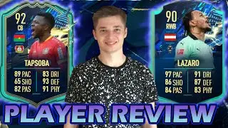 FIFA 21: TOTS TAPSOBA 92 & TOTS MOMENTS LAZARO 90 PLAYER REVIEW DEUTSCH 😃 SBC CONTENT 1+ 🔥🔥