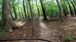 Marshview Mountain Bike Trails, Virginia Beach. Full Park in 22 minutes POV No Commentary