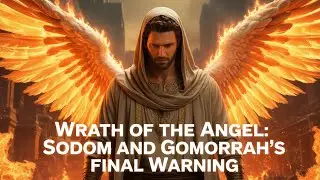 Divine Intervention: The Angel Revealing God's Judgment on Sodom and Gomorrah.