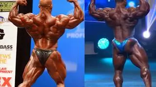 ronny winkler Vs Big Ramy all posing 2020 Arnold Classic