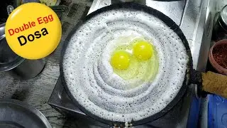 Double Egg Dosa || Top 10 Dosa Varities || Hyderabad Street Food || Egg Dosa | Street Food 2022