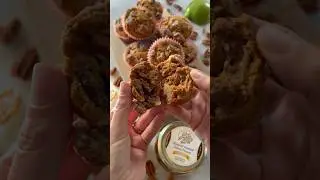 *Holiday Honey Recipe* Honey-Pecan Apple Cider Muffins - Happy Bake Day
