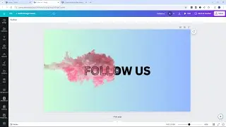 SMOKE ANIMATION EFFECT IN CANVA - CANVA ANIMATION TUTORIAL | Canva Easy Skills for Beginners |