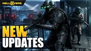 First Look At Helldivers 2 New Equipment & Planets Update