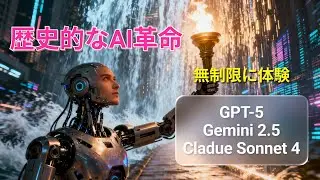 【AI革命】最新モデル（GPT-5、Claude、Gemini）を無制限に体験できるツール😍