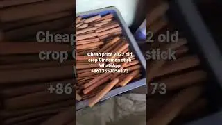 Cheap price 2022old crop Cinnamon stick from China GuangXi Supplier #cinnamon #cassia #cinnamonstick