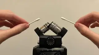 ASMR Fast and Aggressive Ear Cleaning w/ Q-Tips [Zoom H6 Mic] 