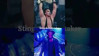 Sting vs Undertaker Comparison😱🔥#sting #undertaker #shorts
