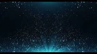 4K Free Download | Snow and Blue Light Particles 04 Pattern