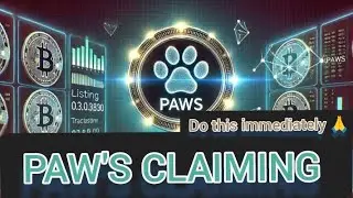 How to Claim Your Paws Airdrop | Step-by-Step Guide (Free Crypto)#pawsairdrop #airdrop