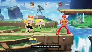 MultiVersus crazy combo with powerpuff girls