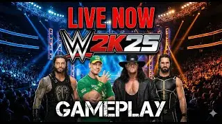 WWE 2K25 LIVE #WWE2K25  #WWE2K #WWEGames #2KGames #romanreigns