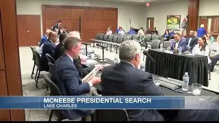 Top candidates for president of McNeese State University discuss increasing enrollment