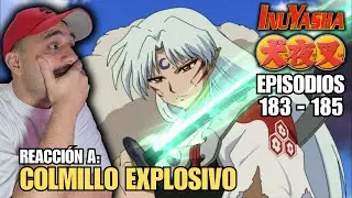 COLMILLO EXPLOSIVO🤯 | REACCION A INUYASHA  ( 183 - 185 )