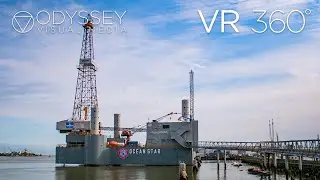 Offshore Rig VR 360&deg; Tour Experience Ocean Star Museum Oil Drilling Galveston Texas
