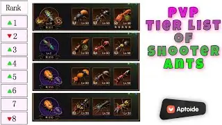 Shooter Ants Updated Latest PVP Tier List including Surreal Wetland Ants | The Ants Underground king