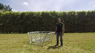Bale Feeder - Big Bale Feeder - Kiwi Cattle Yards