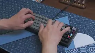 Merisi Works Sessantacinque with lubed Gateron Minis Typing Sounds