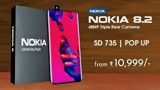 Nokia 8.2 - Pop Up, SD 735, 8GB RAM, 128GB Internal, जबरदस्त Battery Life | Nokia 8.2 |Techno Harsh