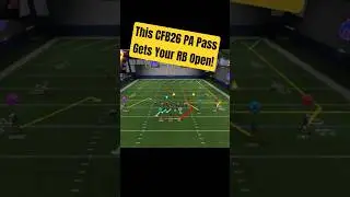 PA Sneak Bang out of Gun Split Slot Open! #cfb26 #collegefootball26 #easportscollegefootball #cfb