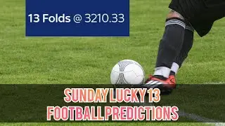 FOOTBALL PREDICTIONS TODAY / SUNDAY LUCKY 13 FIXED BETTING ODDDS / 30/10/22 - SOCCER TIPS