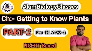 Getting to know plants PART-2 (CLASS-6) | Getting to Know Plants NCERT | Class-6 NCERT Biology