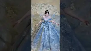 Beautiful Gown 🌸 #aestheticoutfit #shortsyoutube #koreanoutfits #koreanfashionstyle