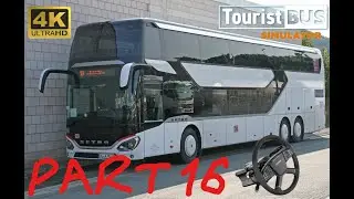 TOURIST BUS SIMULATOR | SETRA TOPCLASS S531DT | MOZA TSW 2160&deg; | BEAM EYE TRACKER #16