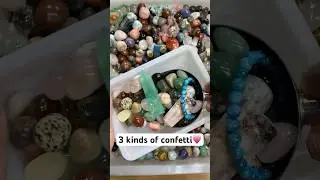 Pack 3 scoops for Kiera from the UK 🇬🇧#crystalconfetti #crystalwholesaler #crystalscoop