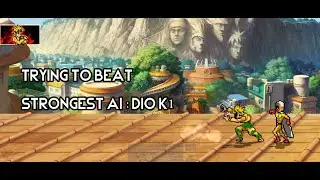 Beating DIO K1 with Saitama S2 | KEYBOARD INPUT | MUGEN JUMP FORCE