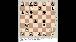 Olithink 5.11.7 vs Stockfish 17.1 | Queen's Pawn: Old Benoni Defense #chess