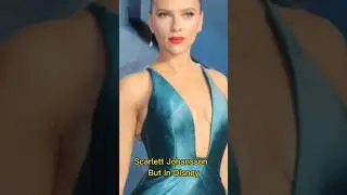 Scarlett Johansson But In Disney