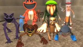 TÜM ITALIAN BRAINROT MEMES VE POPPY PLAYTIME ARENADA DÖVÜŞTÜRÜYORUM GARRY'S MOD
