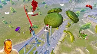 Tower Camping IQ 1000 😱😱 PUBG MOBILE FUNNY MOMENTS 😂