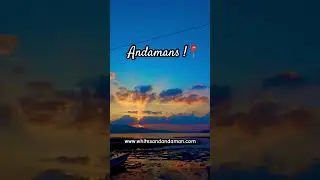Andaman | Sunset view | Chidiya  Tapu. #andaman #localtour #travel #nature