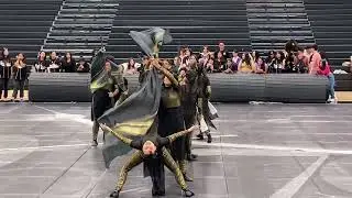 Godinez Fundamental High School Winterguard 2023 @ GFHS HS Spring Pep Rally 4/28/23 - Block B
