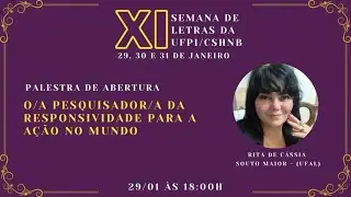 XI SEMANA DE LETRAS UFPI | 