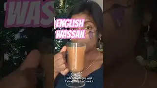 English 🇬🇧 Wassail tastes like bubble gum 🤔