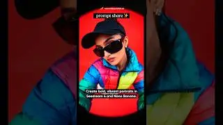🚨 Prompt Share: Create bold, vibrant portraits in Seedream 4 and Nano Banana #nanobananatutorial 🔥