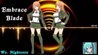 Nightcore - Embrace Blade (Taimadou Gakuen 35 Shiken Shouta OP/Opening)