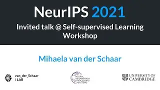 NeurIPS 2021 - self-supervised learning for genomics [workshop invited talk]