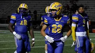 Carl Sandburg football dominates Metea on Homecoming
