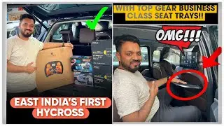 Innova Hycross Premium Top Gear Business Class Trays | Luxurious Interior | Hycross Fog Lights