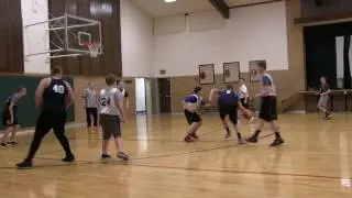 Gets a little wild in church ball