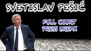 Coach PE&Scaron;IĆ - Simple & Effective FULL COURT PRESS BREAK | Basketball Culture