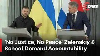 POWERFUL ADDRESS: Ukrainian Zelenskiy & Dutch PM Schoof on Justice & Reparations for Ukraine | AC1E