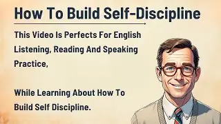 Learn English With Motivational Lesson | How To Build Self-Discipline | Listening Practice
