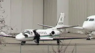 Citation 560 Arrives From Teterboro  SPECIAL PASSENGER RECEIVES PERFECT TRANSFER TO EXOTIC RIDE!