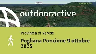 escursioni in provincia di Varese: Pogliana Poncione 9 ottobre 2025